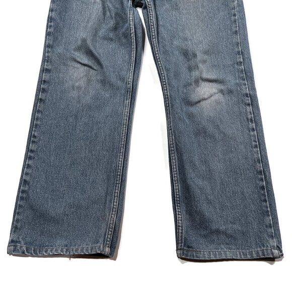 Levis 505 Regular Straight Leg 36 x 29 Blue Jeans Mens Denim Actual 36 x 27 - Picture 3 of 12